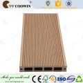 Facile installent la plate-forme en plastique en bois de composé, plancher extérieur anti-fissure imperméable à l&#39;eau
